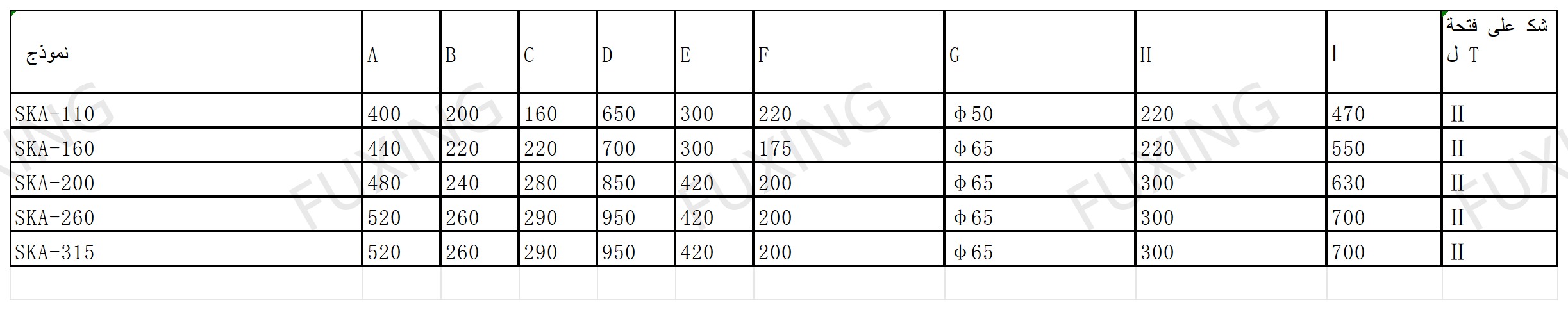 SKA آلة ثقب ذات نقطة واحدة بنوع الكوع